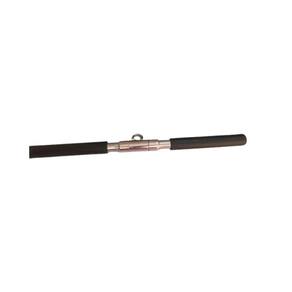 Puxador Cromado Reto 55Cm Com Giro Musculação