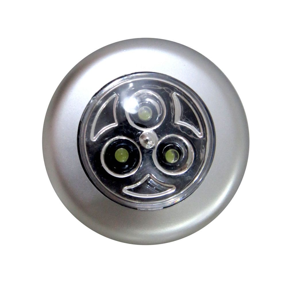 Luminária de Toque com LED Excellent Prata 12cmx4cmx15cm