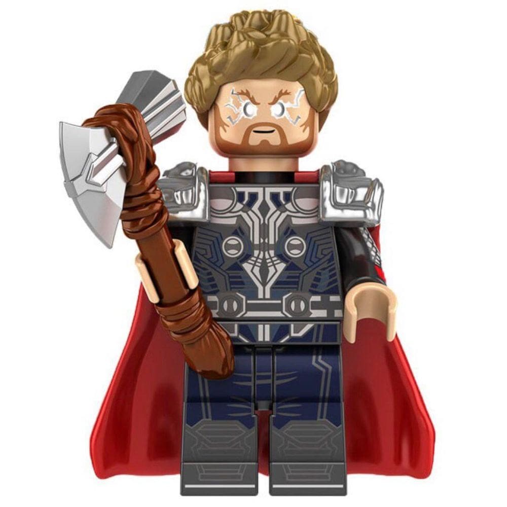 Boneco Blocos De Montar Thor Amor E Trovão Long Sleeve