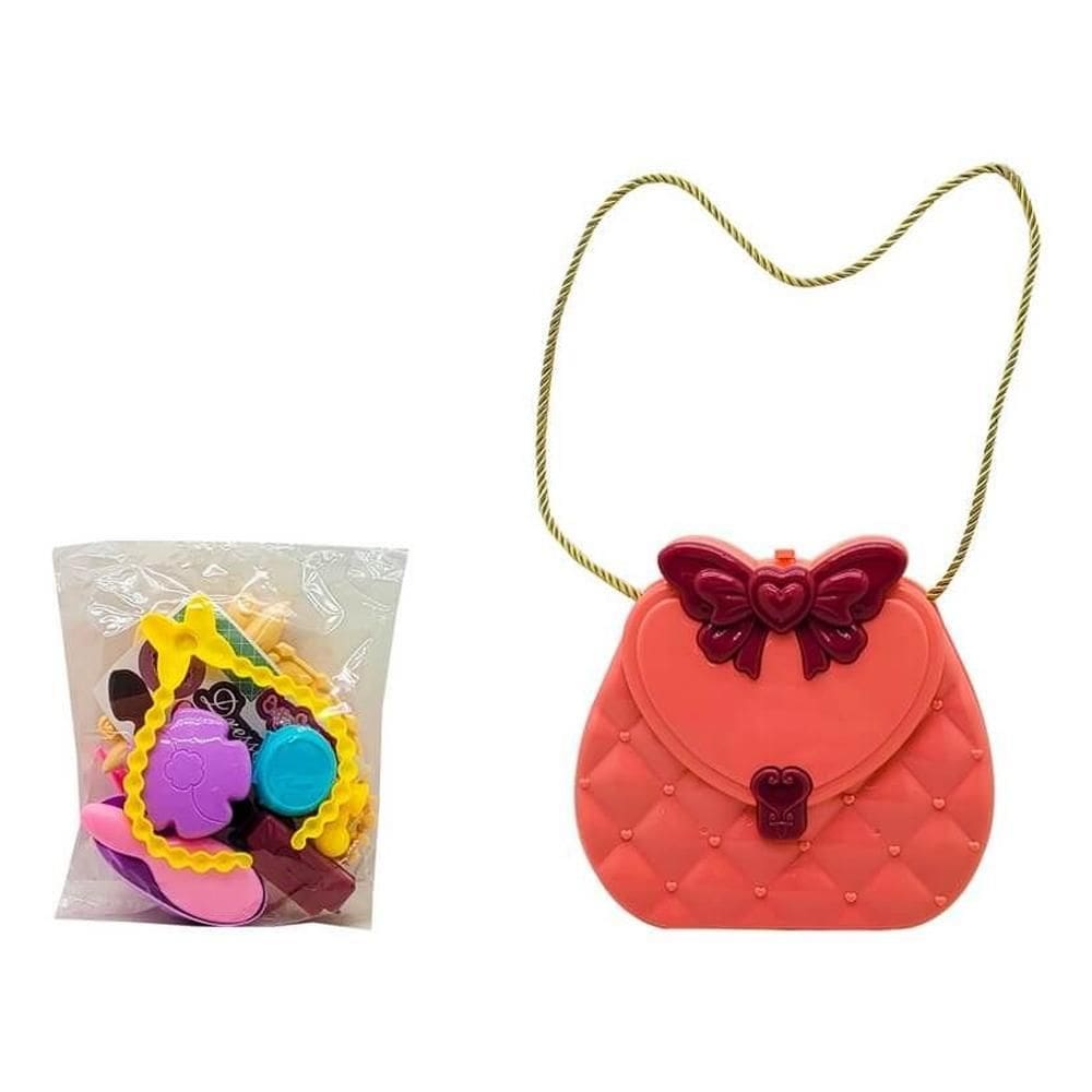 Maletinha Maleta Alça Mini Brinquedo 14 Peças Bolsinha