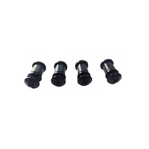 Parafuso Com Bucha Bolha Sahara Nx350 Philips Preto Kit 4