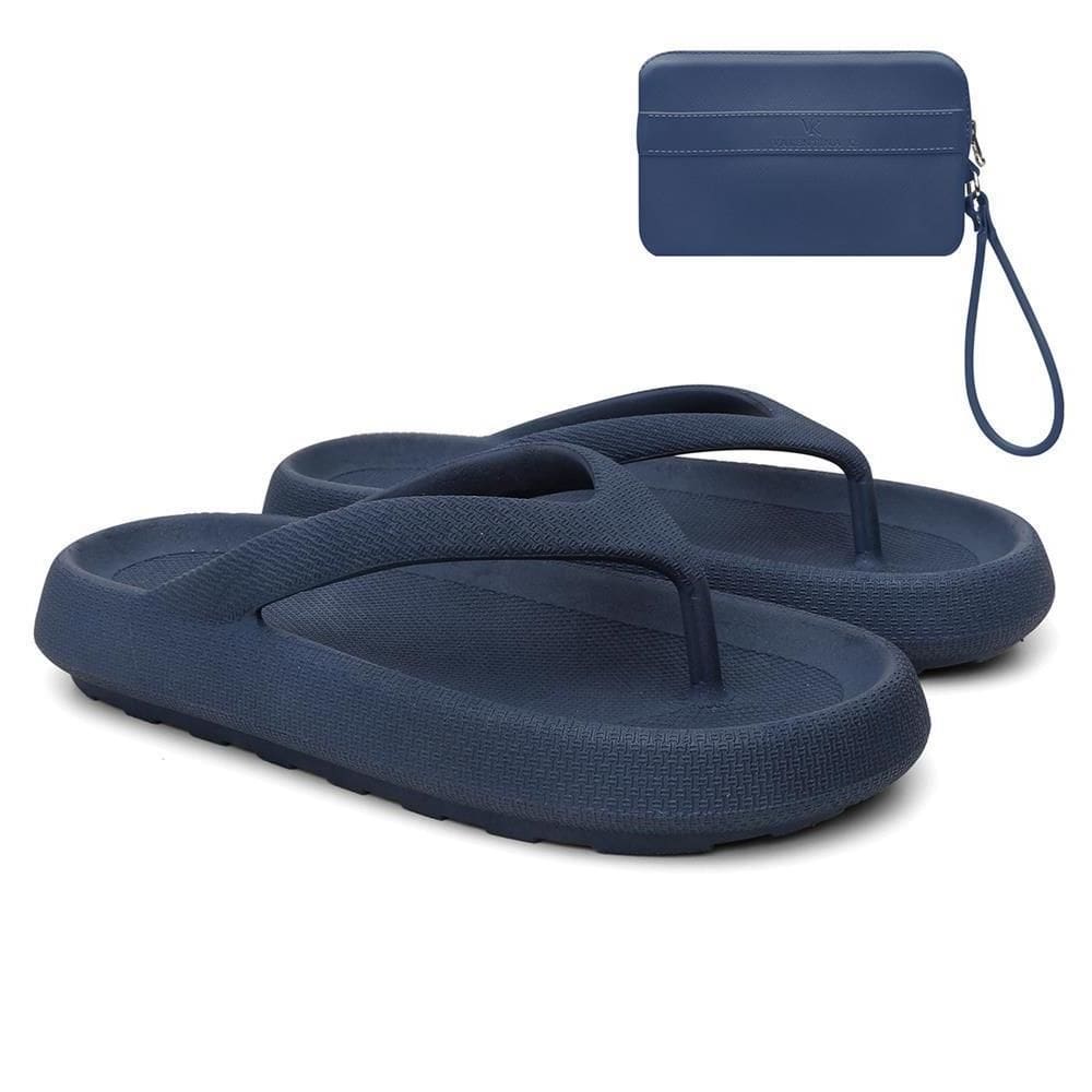 Chinelo Feminino de Dedo Verão Casual + Carteira Kit