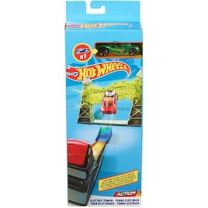 Hot Wheels Mattel Acrobacias Torre Elétrica - Fwm85