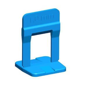 Espacador Nivelador Slim 1,0 Mm Azul Cortag 61534