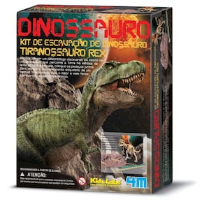 Kit de Escavação - Tiranossauro Rex - 4M - Brinq. Educativo