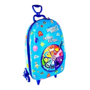 Mochila De Carrinho Divertidamente Roleta Infantil Escolar