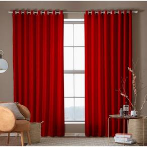 Cortina Em Tecido Jacquard Sala E Quarto 3,20M X 2,50M