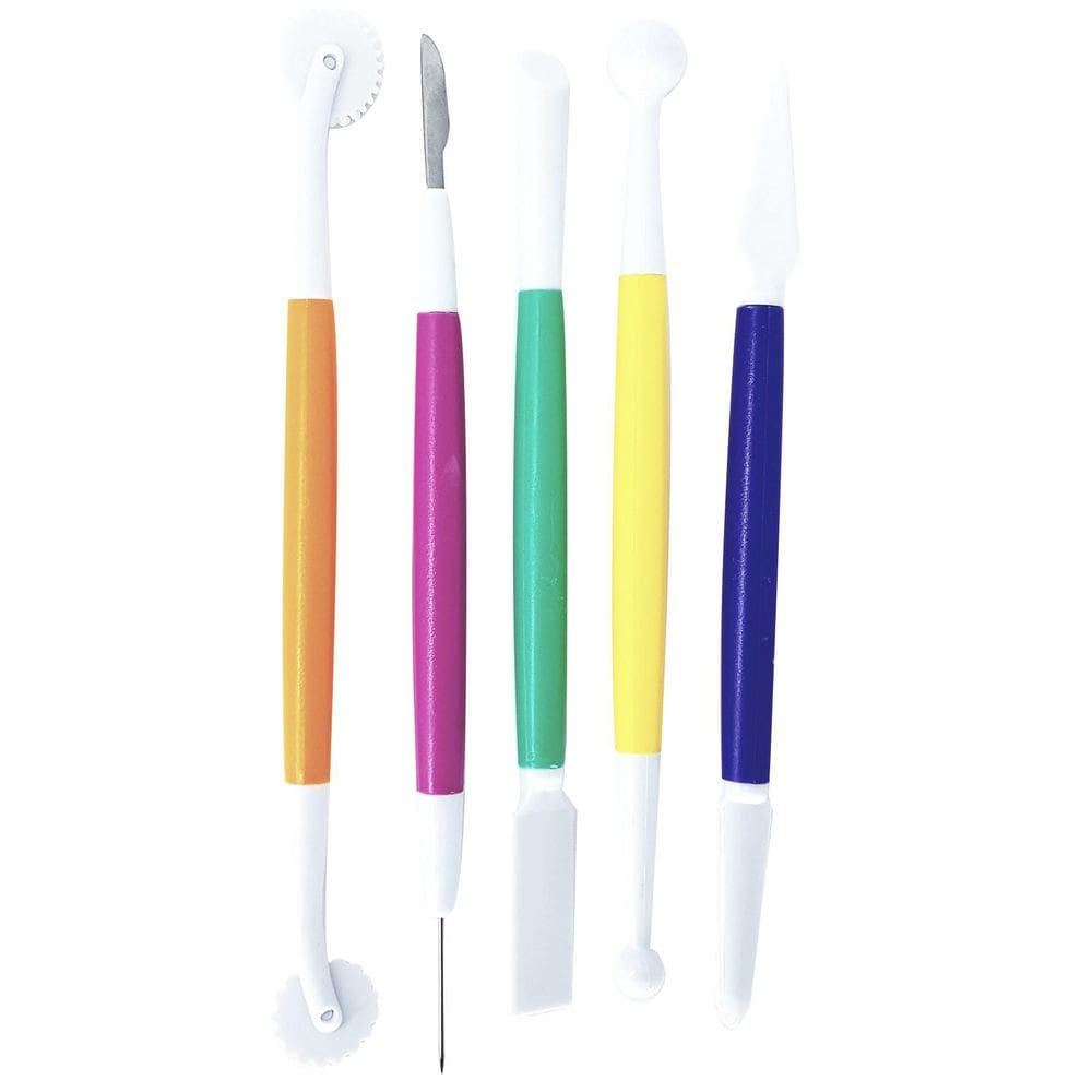 Esteca Decoração 5 Peças - Prime Chef - Plástico 17 cm