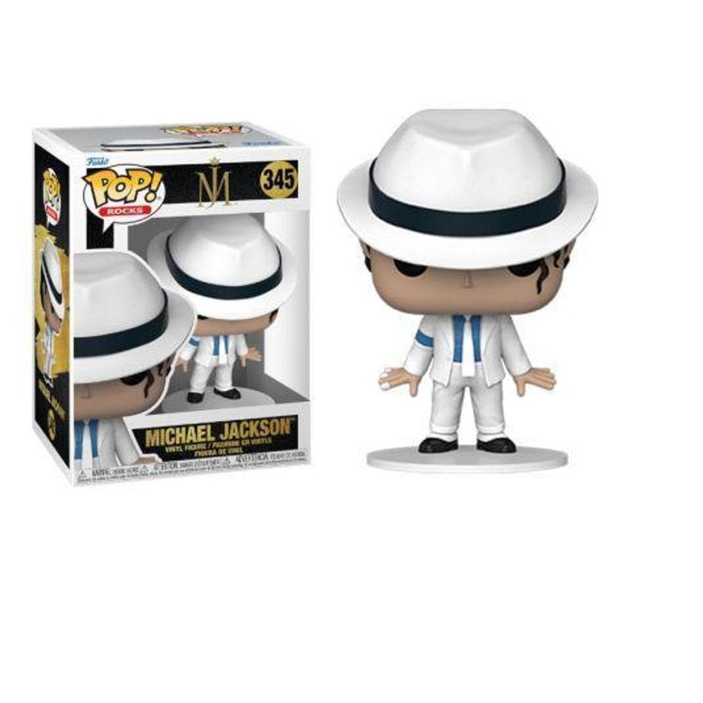 Funko Pop 345 - Michael Jackson Vinil Colecionável