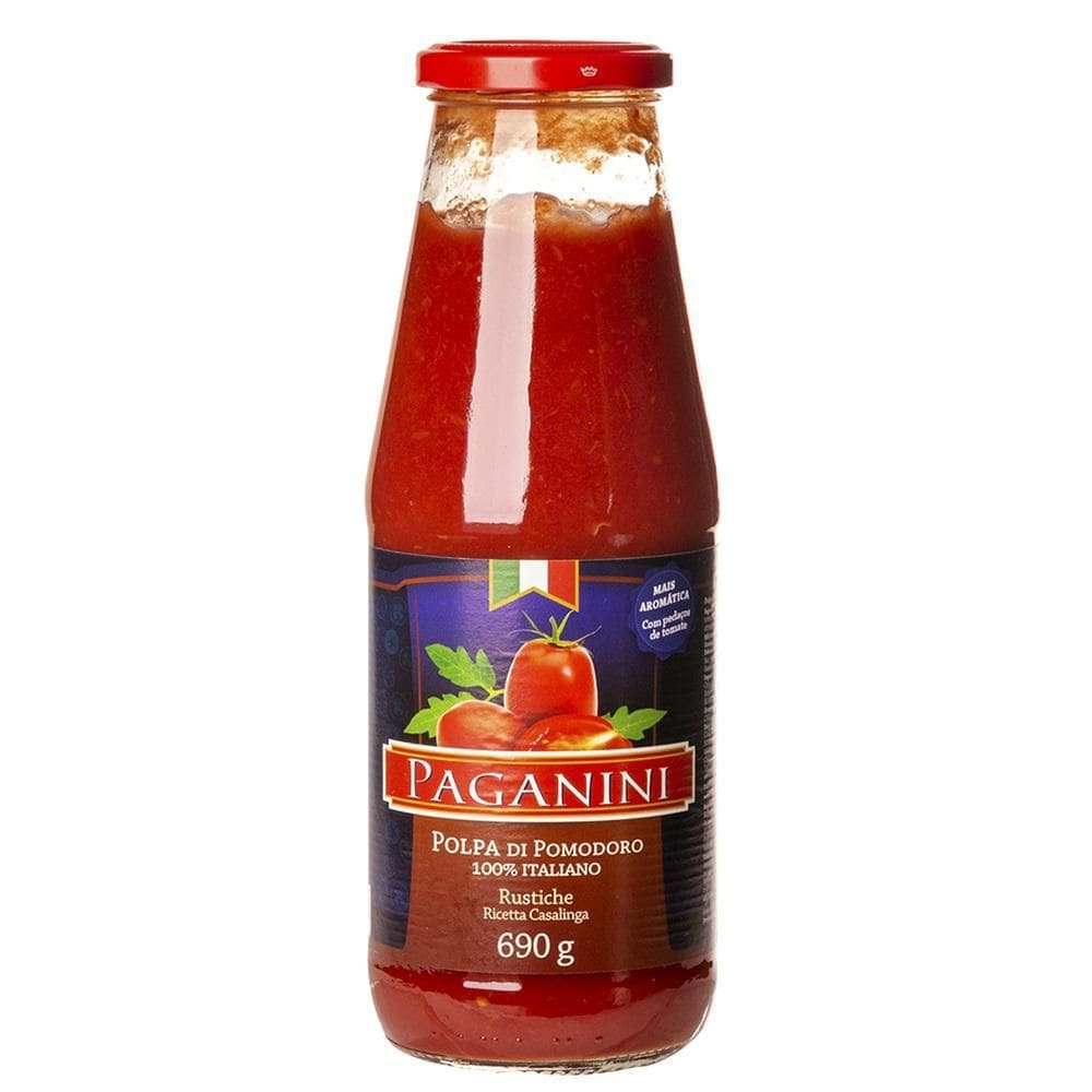Polpa Tomate Paganini Rustica 690G