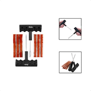 Kit Reparo Remendo Para Pneu Sem Câmera Carro Moto Caminhão