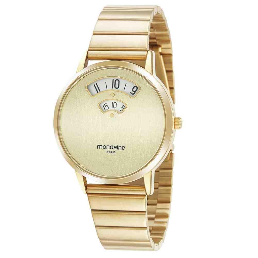 Relógio Mondaine Dourado 32348Lpmvde1