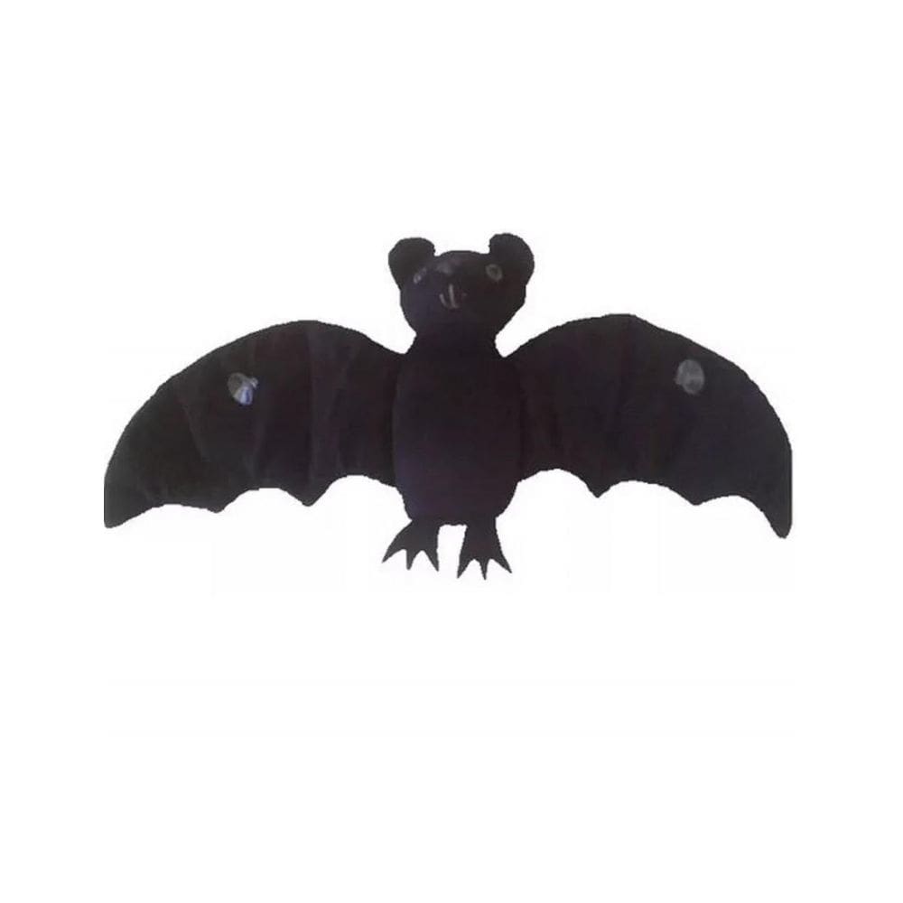 Morcego De Pelúcia Preto 25 Cm Antialérgico
