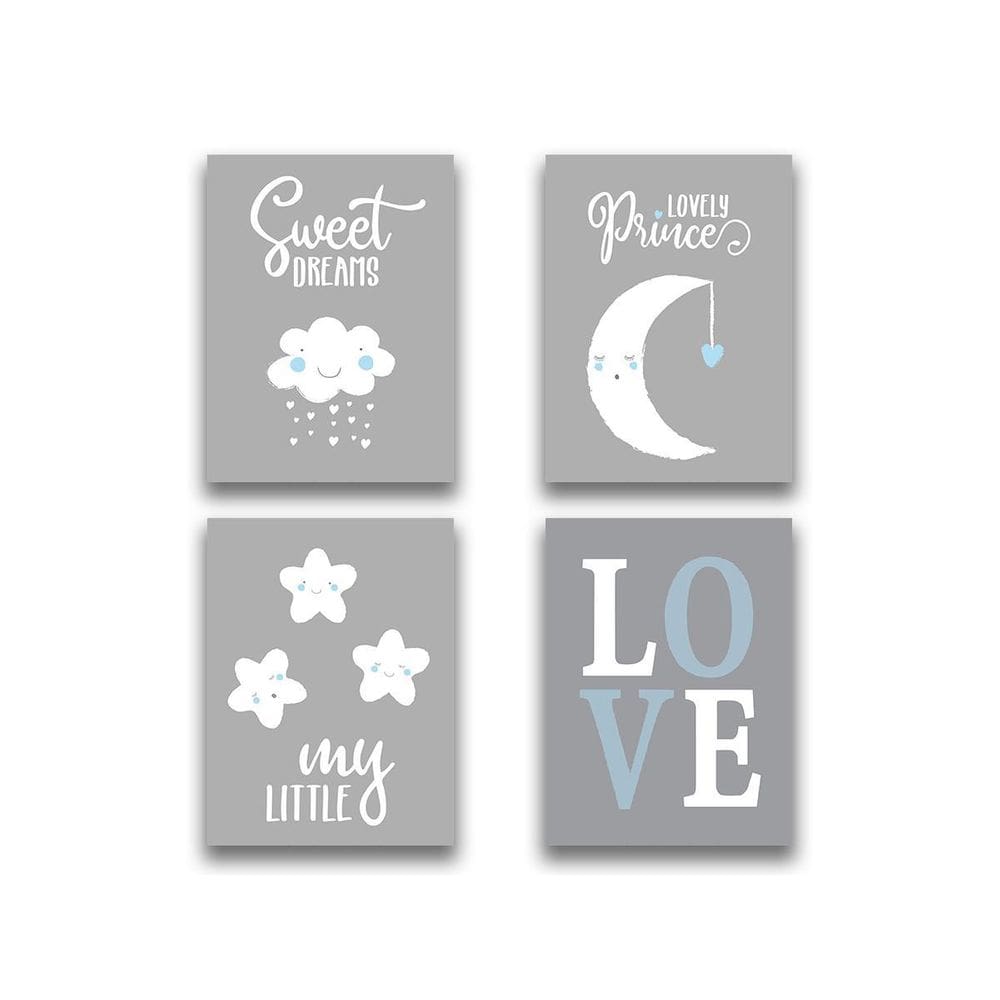 Kit 4 Placas Decorativas Frases Amor Love Geek Mdf