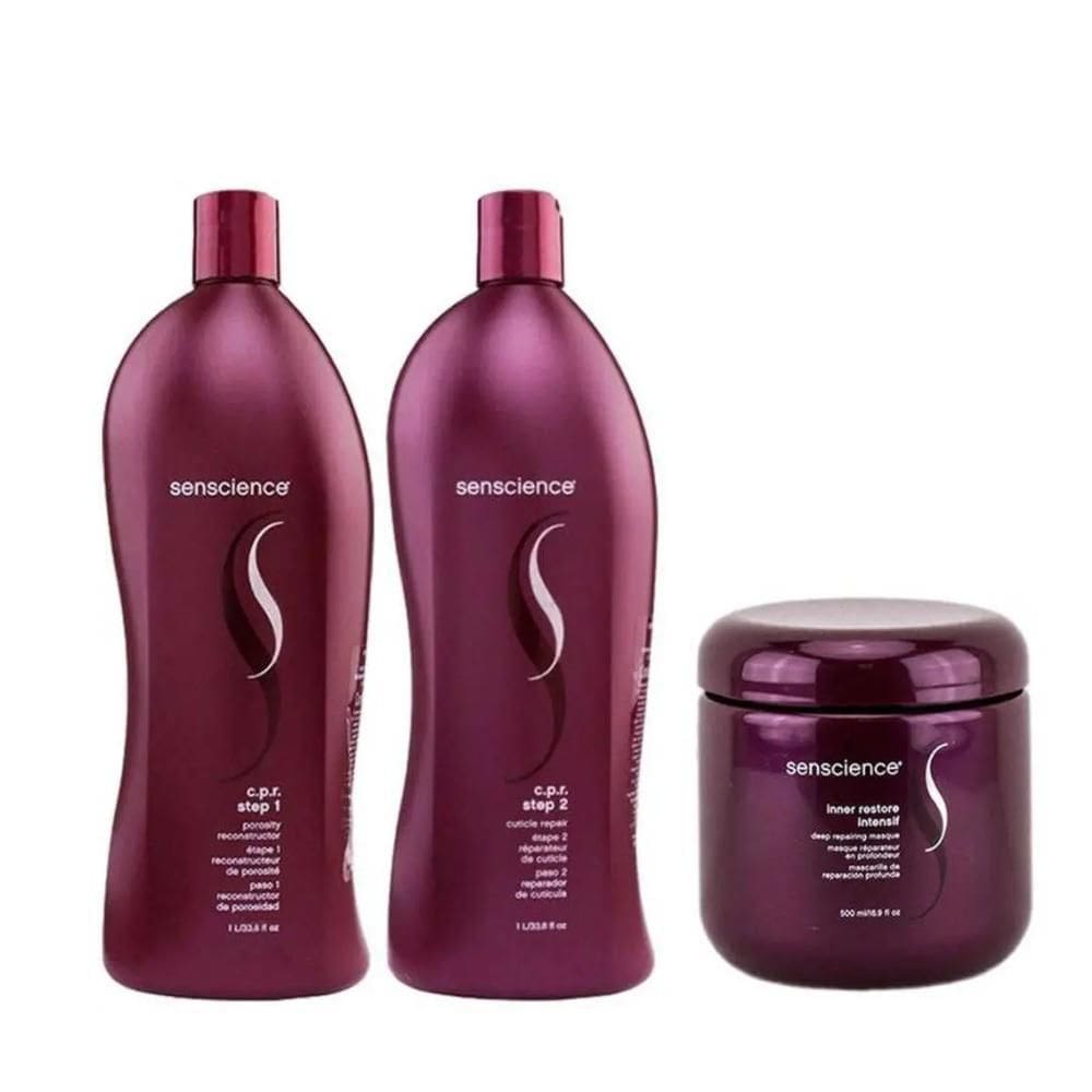Kit Mas Inner Restore 500G +Cpr Prof Litro 2X1L Senscience