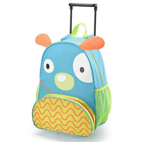 Mochila Infantil Com Rodinhas Cachorro