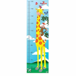 Régua Animada Para Medição De Altura Girafa - Ciabrink
