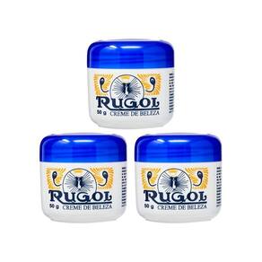 Creme Rugol Pote 50G - Kit Com 3Un