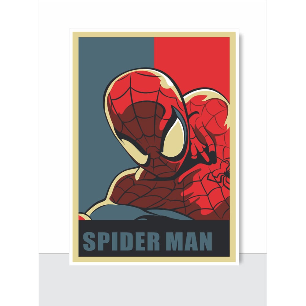 Placa decorativa - Homem aranha