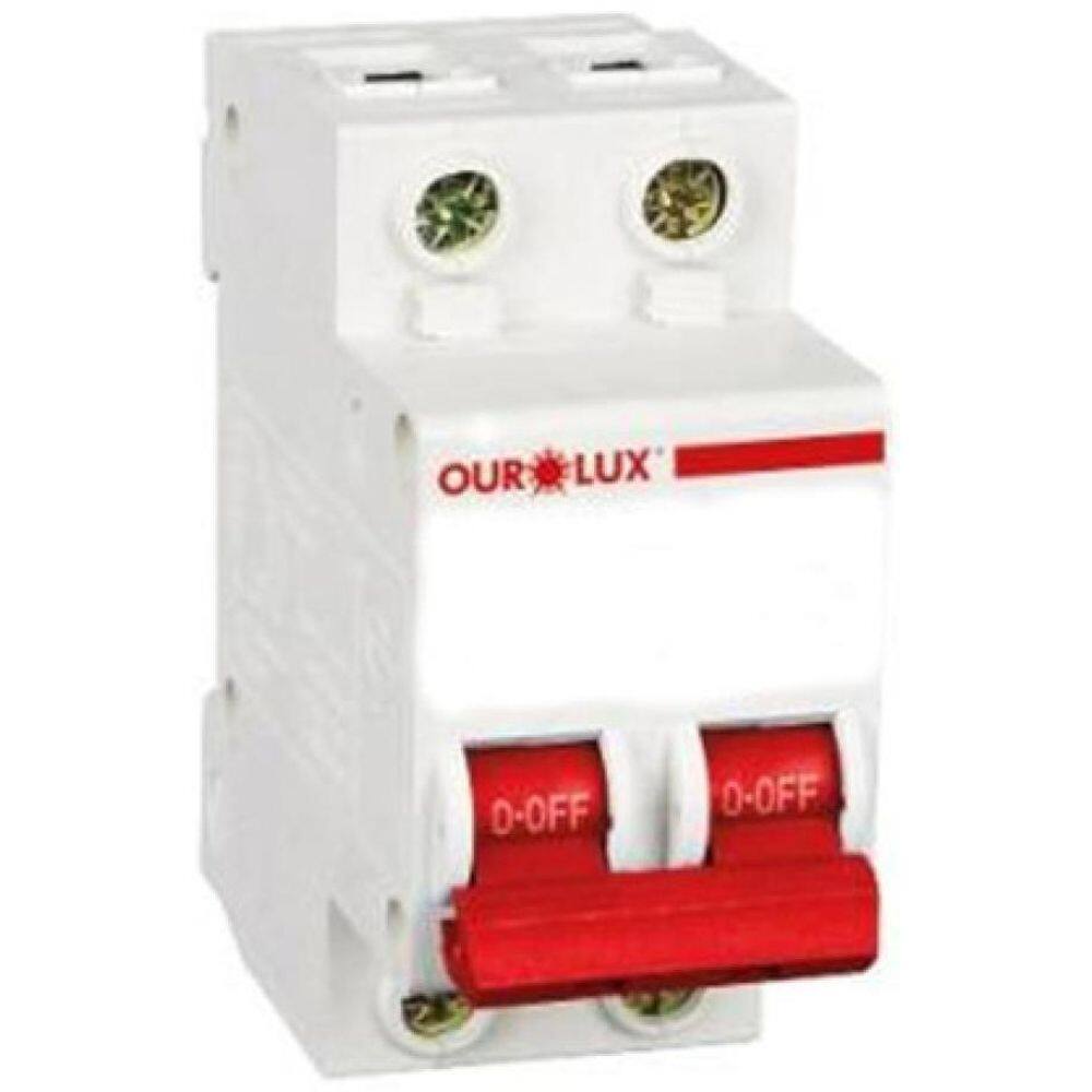 Disjuntor Bipolar 25A Ourolux