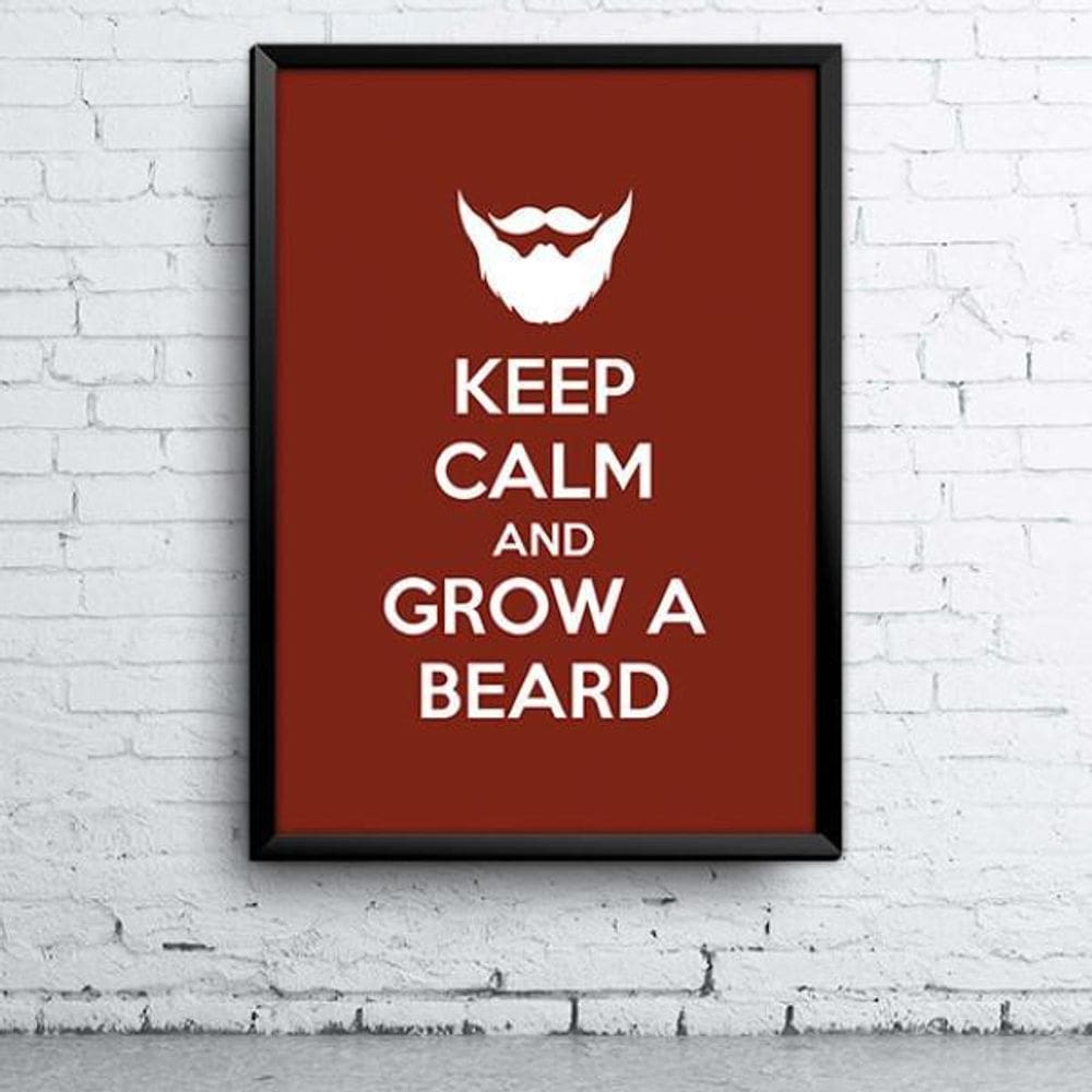 Quadro Keep Calm 16 A4