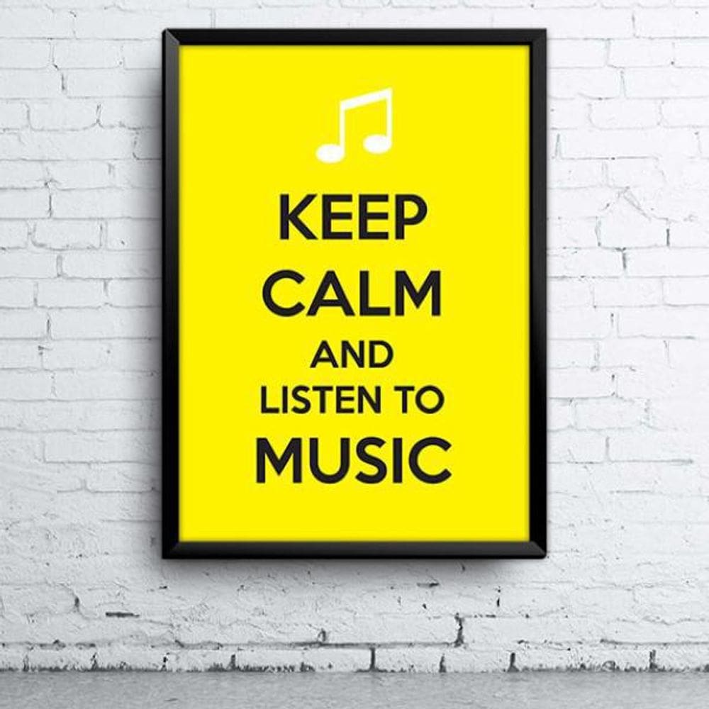 Quadro Keep Calm 2 A4