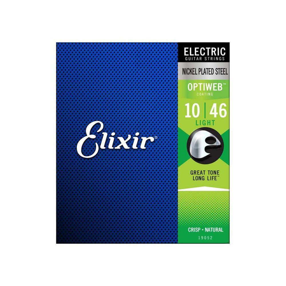 Encordoamento Guitarra Elixir Optiweb 010 046 Light 19052
