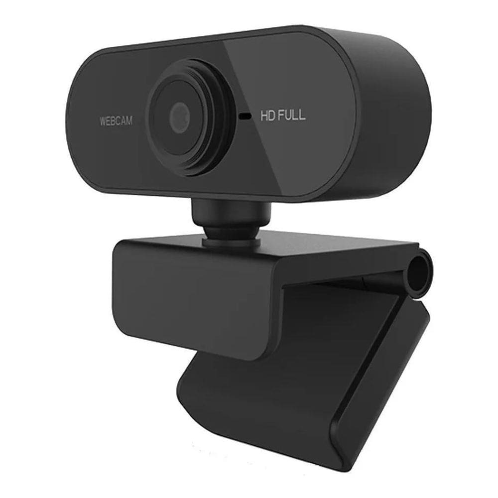 Webcam Full Hd 1080P Com Microfone Usb 2.0