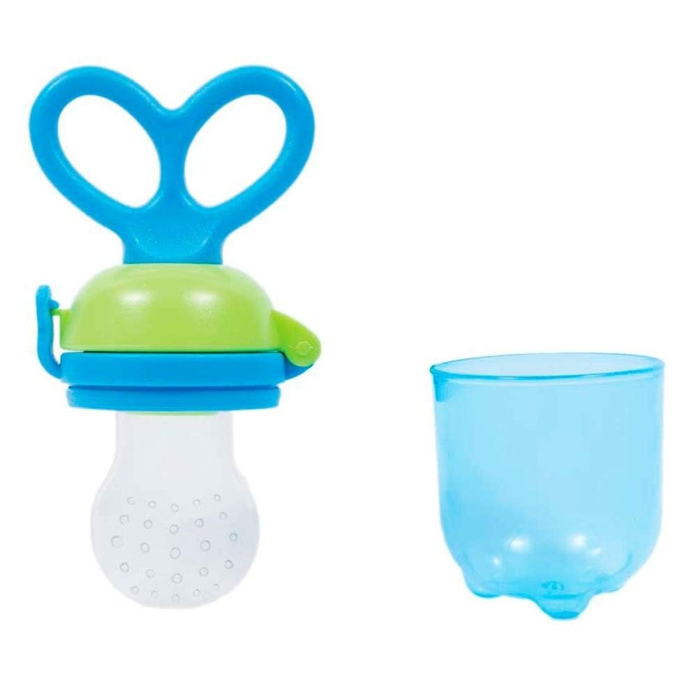 Porta Frutinha Chupeta Alimentadora Buba Baby Azul