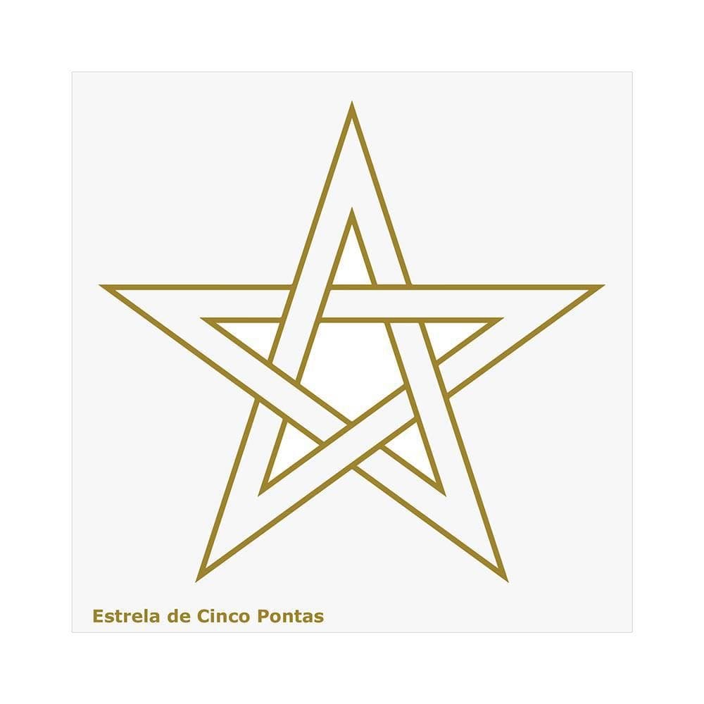 Placa Radiônica Estrela De Cinco Pontas