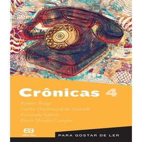 Livro Cronicas - Para Gostar De Ler - Vol 04