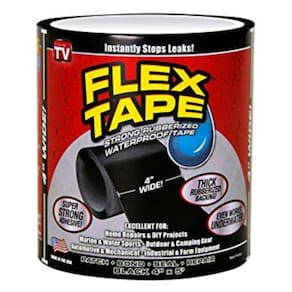 Fita Adesiva Para Reparos Flex Tape Black Cola Tudo Remendo
