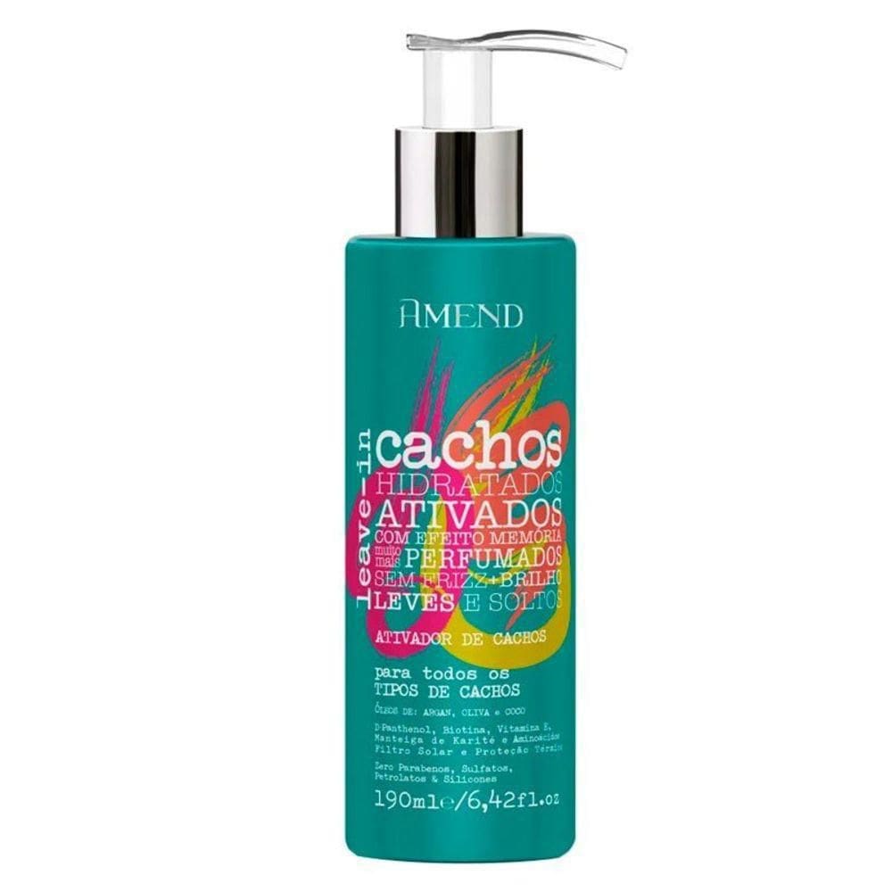 Amend Cachos - Ativador De Cachos 190Ml