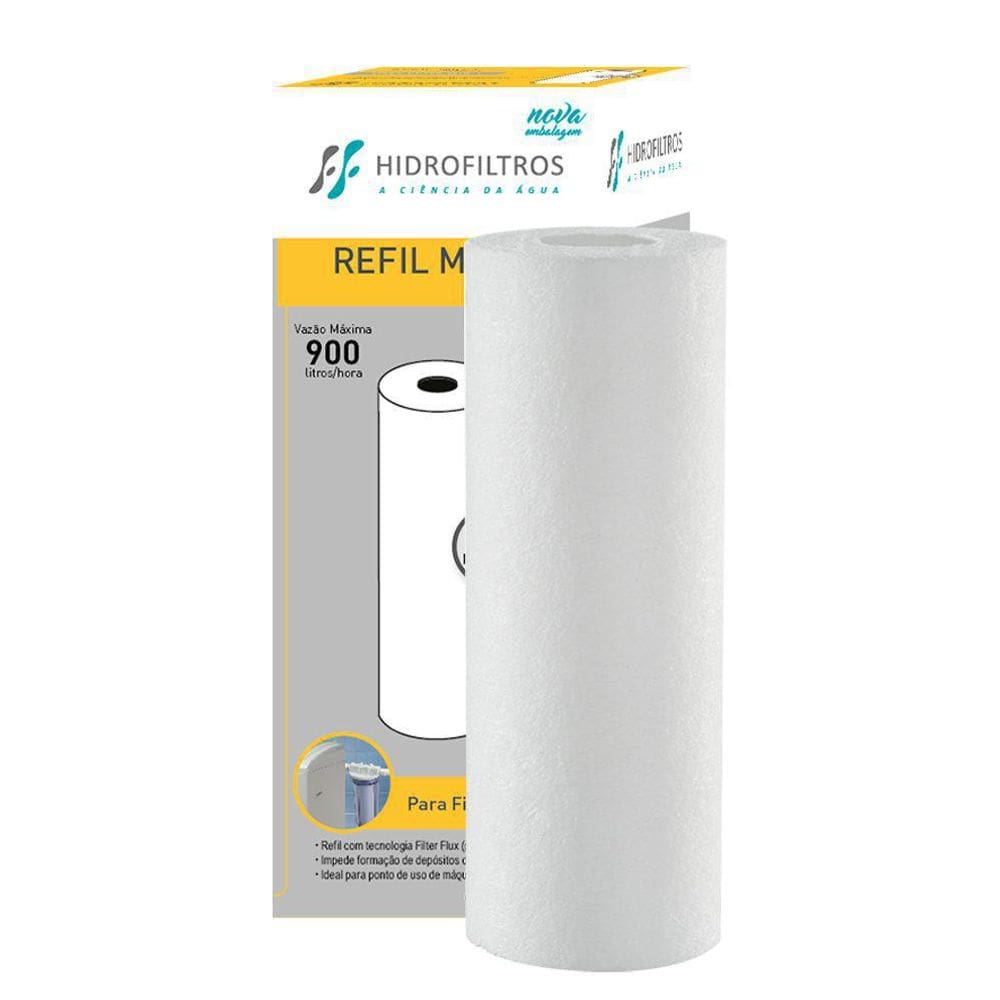 Refil Filtro Filter Flux 7 Hidro Filtros Máquinas De Lavar