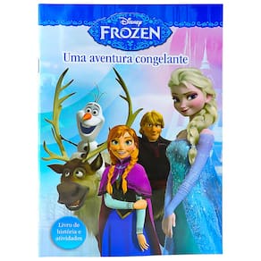 Livrinho de História e Atividades Frozen Disney - DCL