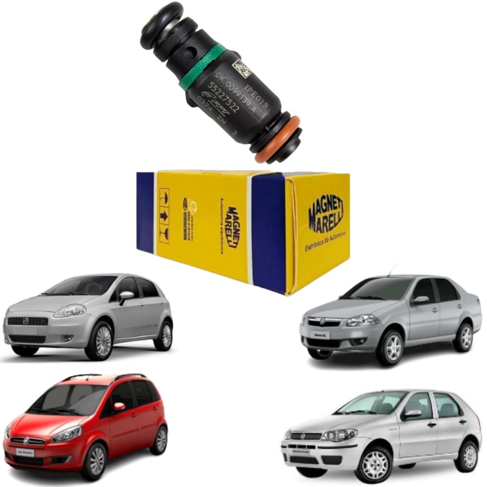 Bico Injetor Idea Punto Palio Siena 1.6 Flex IPE018 Magneti