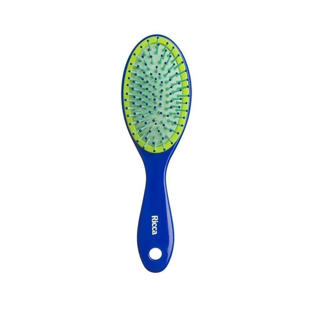 Escova De Cabelo Desenbaraçante Oval Midi Colors Ricca