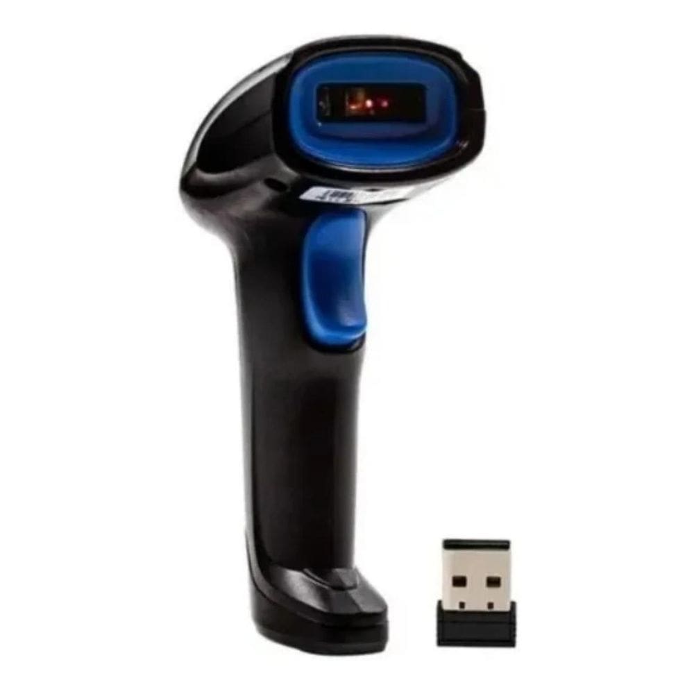 Leitor De Código De Barras Laser Sem Fio Wireless Usb