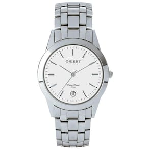 Relógio Orient Masculino Aço 34MM Prateado MBSS1004A B1SX