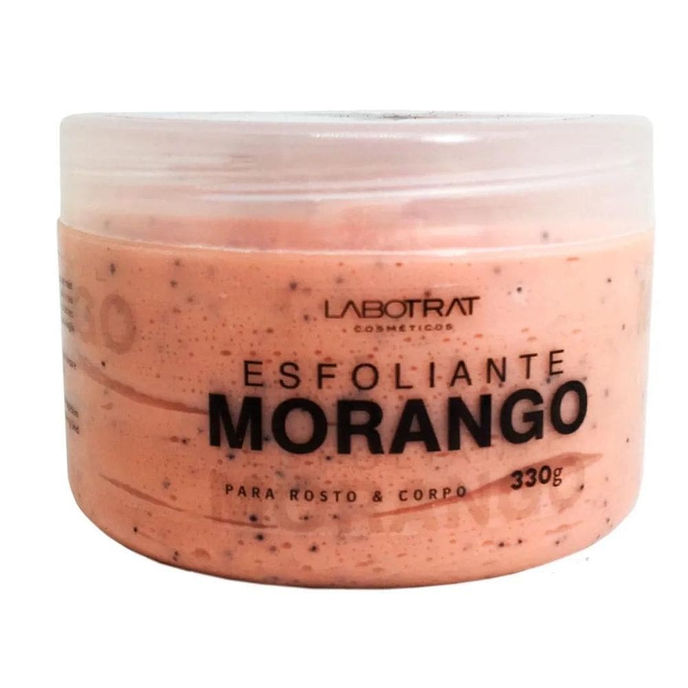 Esfoliante De Morango Face E Corpo 330G Labotrat