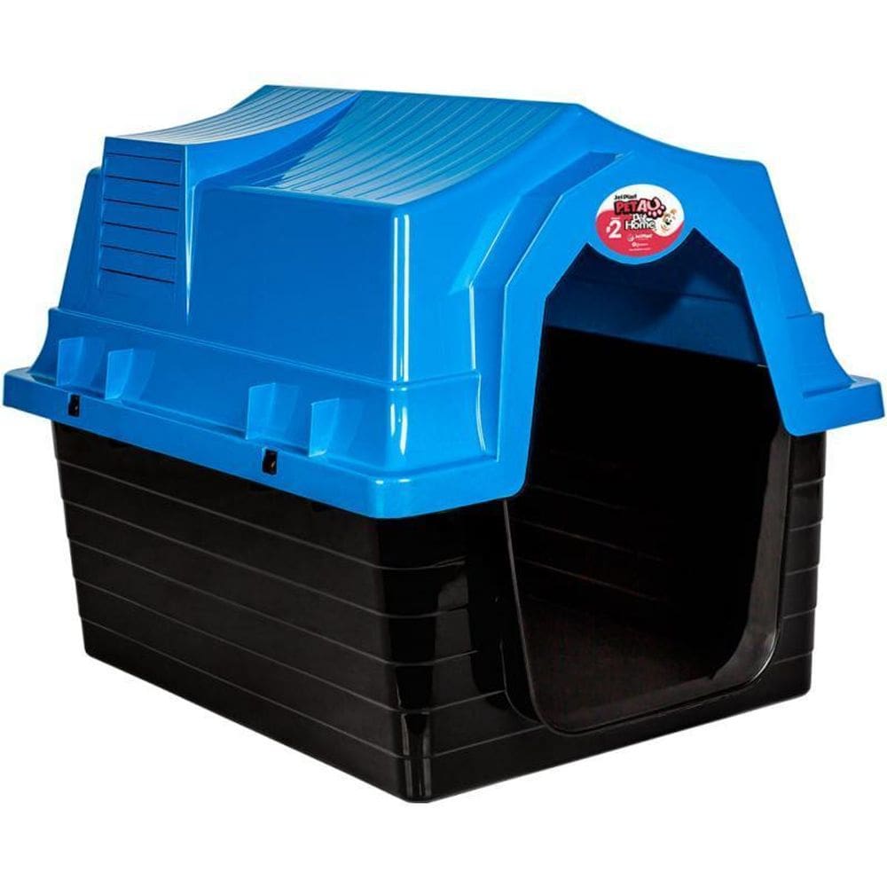 Casa Para Cães Jel Plast Plástica N3 - Azul