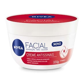 Creme facial Nivea Antissinais - Sensação não Oleosa 100g