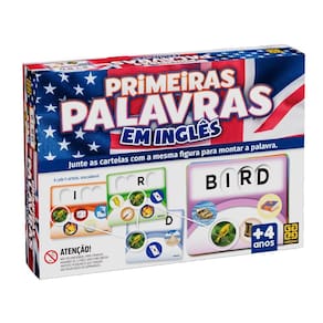 Brinquedo Primeiras Palavras Em Inglês Grow - 4032