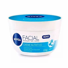 Creme facial nutritivo sensação não oleosa nivea 100g