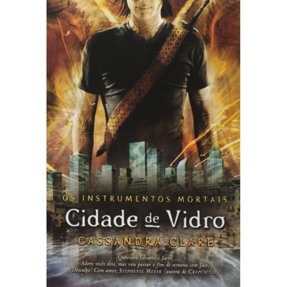 Livro Cidade De Vidro - Os Instrumentos Mortais - Volume 3