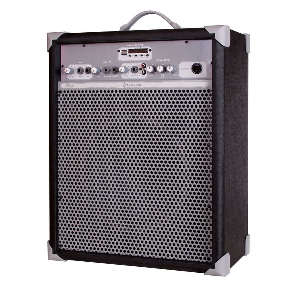 Caixa Amplificada Multiuso LL Audio UP10 Preta