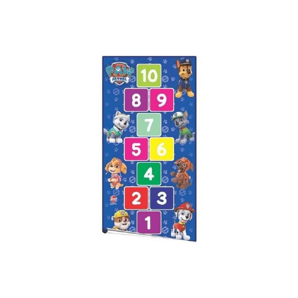 Tapete Patrulha Canina Líder - Amarelinha 5x140x70cm E.V.A