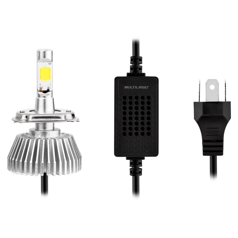 Lampadas Super Led Automotiva Multilaser H3 12V