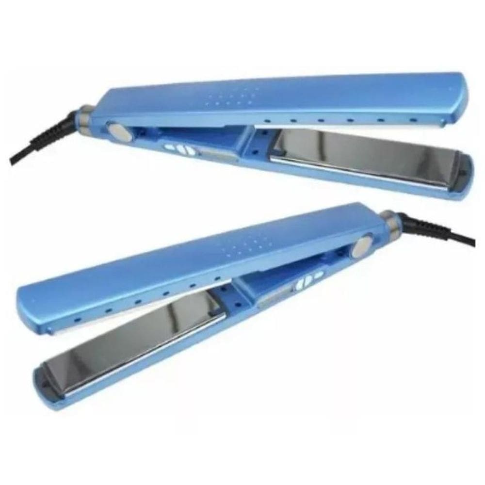Prancha Chapinha De Cabelo Bivolt 110V/220V Titanium Azul