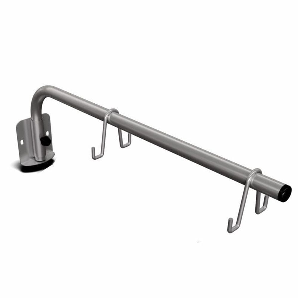 Suporte Para Soro Articulado De Parede Inox - Kit 6 Unidades